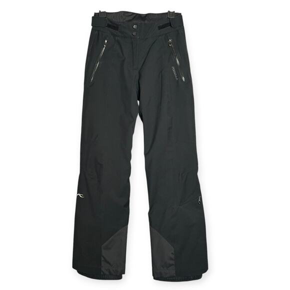 KJUS Formula Ski Snow Pants SIZE XS 34 Black Dermizax-EV Thinsulate Snowboard - Picture 1 of 16